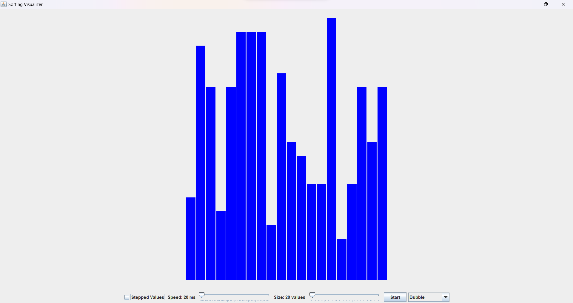 Sorting Visualizer